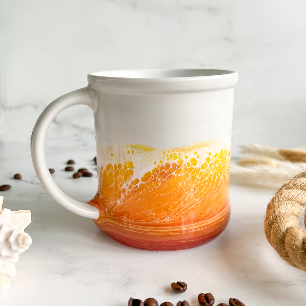 Deep Sea Owala Travel Coffee Mug – Citrus Waves Art