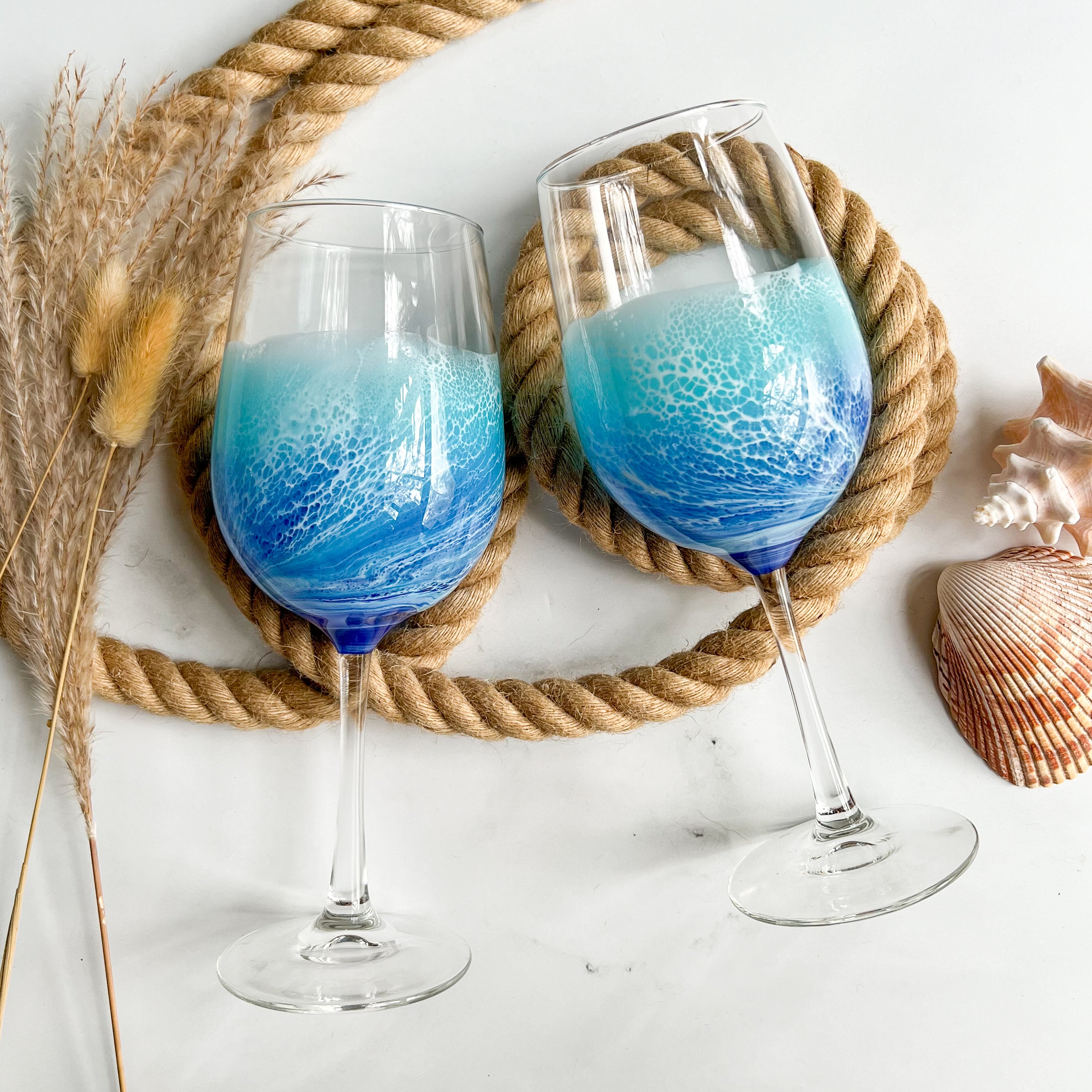 Beach Themed Wine Glasses: Sip, Relax, and Enjoy the Vibes